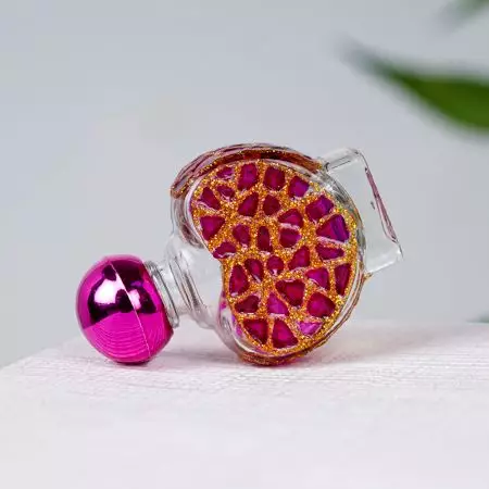 Tempting Glass Bottle for Perfume & Decoration